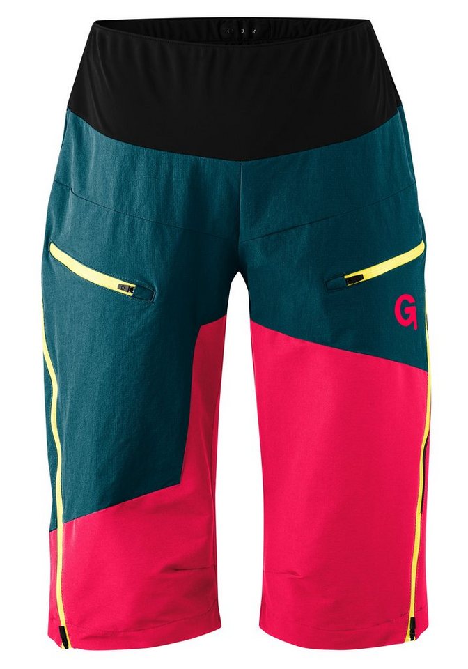 Gonso Radhose LOMASO Herren Bike-Shorts, MTB Fahrradhose mit Sitzpolster, Bund flexibel von Gonso