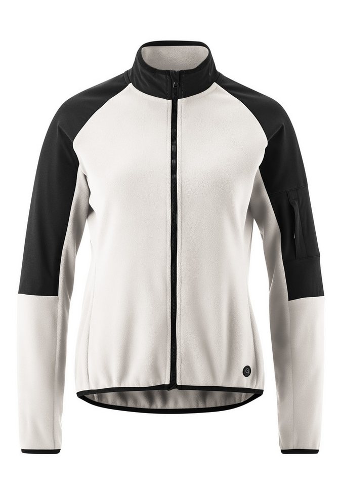 Gonso Radtrikot Adventure Jersey Fleece W Damen Fahrradtrikot langarm, weiches Fleece-Material, Full-Zip Trikot von Gonso