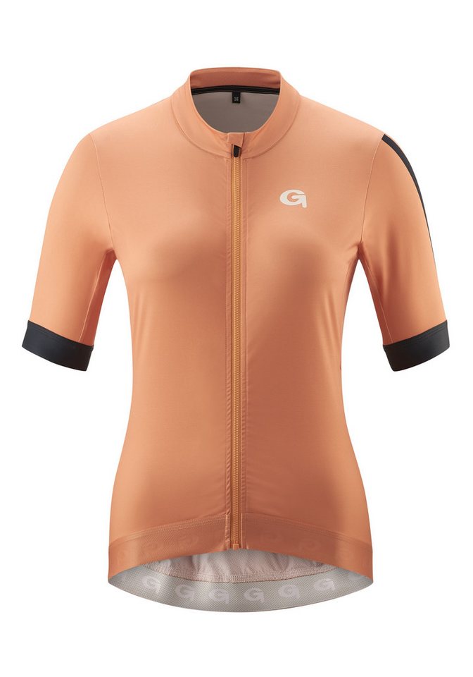 Gonso Radtrikot PIANA Damen Radshirt kurzarm, atmungsaktives Fahrradtrikot mit Rückentasche von Gonso