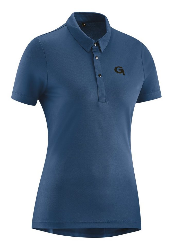 Gonso Radtrikot Pederoa Damen Radshirt, Polo-Shirt mit Spitzkragen, mit Rückentasche von Gonso