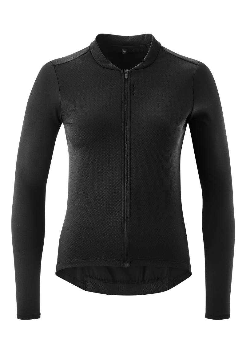 Gonso Radtrikot "SITIVO Jersey Longsleeve W", Damen Fahrradtrikot langarm, Full-Zip Trikot, Tight Fit von Gonso