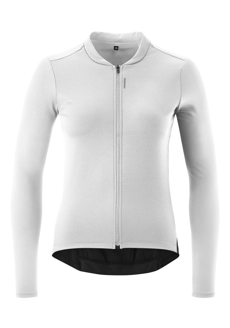 Gonso Radtrikot "SITIVO Jersey Longsleeve W", Damen Fahrradtrikot langarm, Full-Zip Trikot, Tight Fit von Gonso