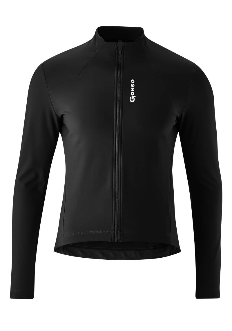 Gonso Radtrikot "SITIVO TRIKOT THERM M" Herren Fahrradtrikot langarm, isolierendes Full-Zip Trikot, Tight Fit von Gonso