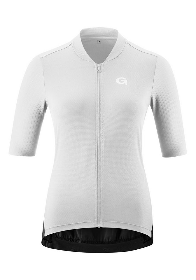 Gonso Radtrikot SITIVO TRIKOT W Damen Radshirt kurzarm, atmungsaktives Fahrradtrikot mit Rückentasche von Gonso