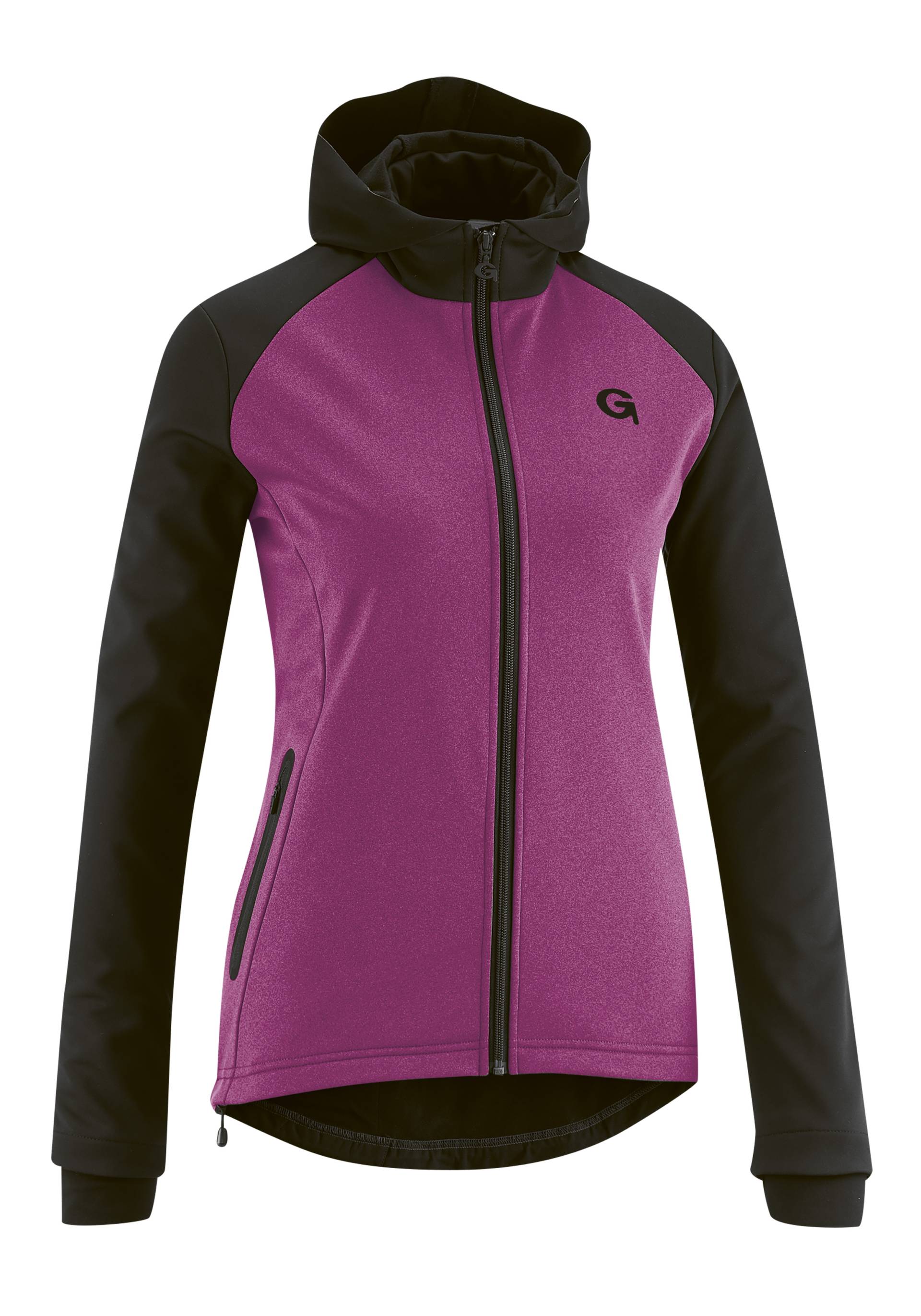 Gonso Radtrikot "TARAVO", Damen Softshell-Hoodie, Windjacke winddicht und atmungsaktiv von Gonso