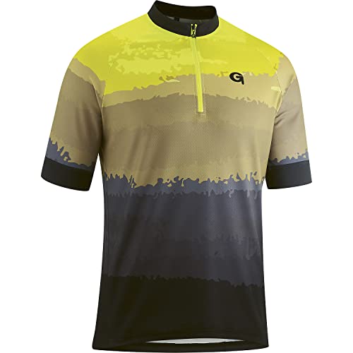 Gonso Stenar Kurzarm Half-Zip Trikot Herren bunt Größe S 2022 Radtrikot kurzärmlig von Gonso