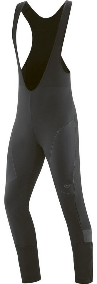 Gonso Trainingstights Montana BibRaw2 He-Hose-Soft-bib BLACK von Gonso