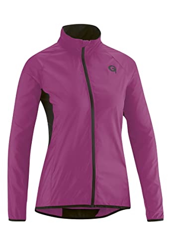 Gonso W Scrivia Lila - Winddichte leichte Damen Fahrradjacke, Größe 36 - Farbe Carmine Coast von Gonso