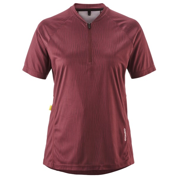 Gonso - Women's Adventure Jersey Soft Touch - Radtrikot Gr 38 rot von Gonso