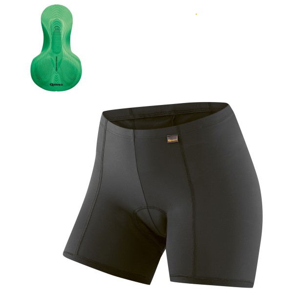 Gonso - Women's Sitivo Green Underwear - Radhose Gr 40 schwarz/grau von Gonso