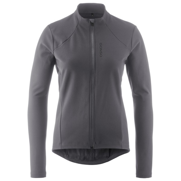 Gonso - Women's Sitivo Trikot Therm - Radtrikot Gr 40 grau von Gonso