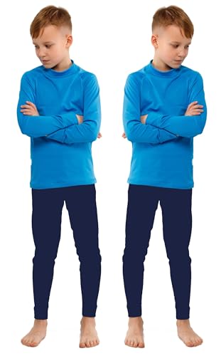 Good Deal Market 2 Thermo Leggings Pinke thermo leggings die nicht nur hübsch sind sondern auch funktional Ideal für Schul- oder Freizeitoutfits marine 122-128 von Good Deal Market