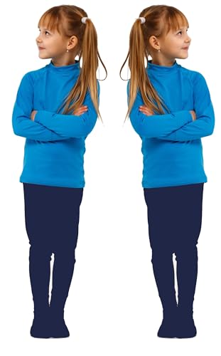 Good Deal Market 2 Thermo Strumpfhosen Pflaume Strumpfhose mädchen Winter ideal für besondere Anlässe Unsere Thermo Leggings bieten den besten Marine 146-152 von Good Deal Market