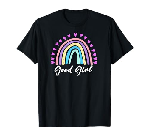 Rainbow Good Girl, Pastellfarben, Regenbogen T-Shirt Rainbow Good Girl, Pastellfarben, Regenbogen T-Shirt von Good Girl - Colorful Love