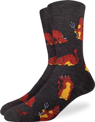 Good Luck Sock Katzensocken für Herren, Erwachsene, Devil Kitties, Einheitsgr��e von Good Luck Sock