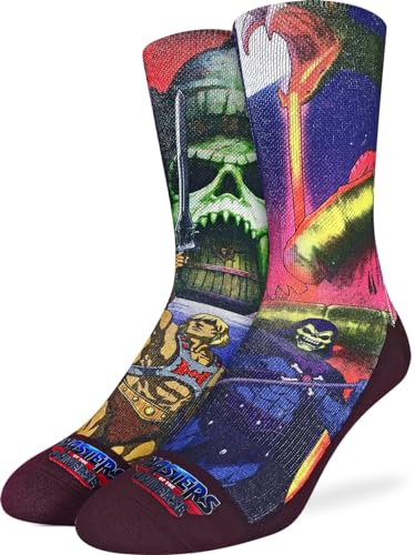 Good Luck Sock Herren Masters of the Universe Socken Erwachsene, Masters of the Universe - He-man & Skeletor, Einheitsgröße von Good Luck Sock