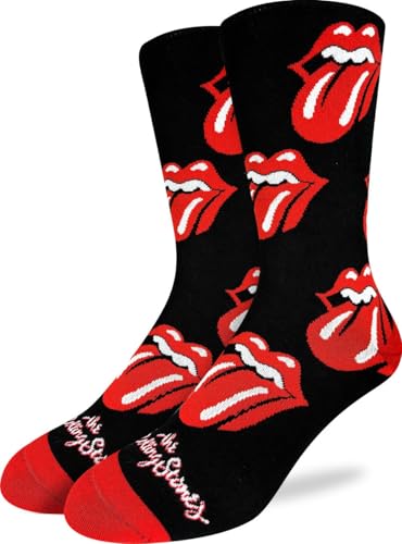 Good Luck Sock Herren The Rolling Stones Socken Erwachsene, The Rolling Stones, Hot Lips, Einheitsgr��e von Good Luck Sock