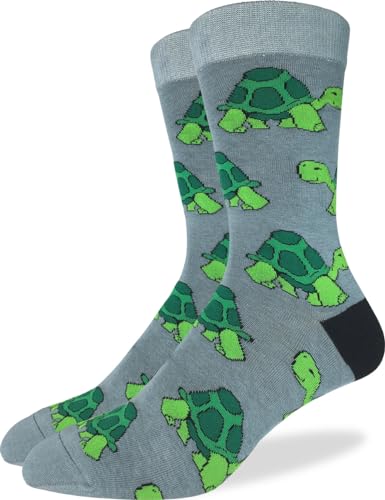 Good Luck Sock Herren Socken Fisch und Ozean Tiere, Erwachsene, schildkröte, Einheitsgr��e von Good Luck Sock