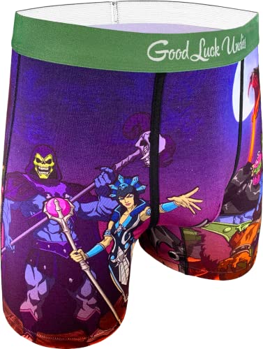 Good Luck Undies Herren Masters of The Universe Boxershorts Unterwäsche, Masters of the Universem, Villains, Medium von Good Luck Sock