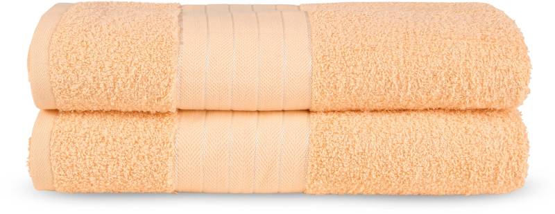 good morning Badetücher "Uni" Baumwolle, Walkfrottee, Bordüre, 500 GSM, Einfarbig, Ohne Aufhängung von Good Morning