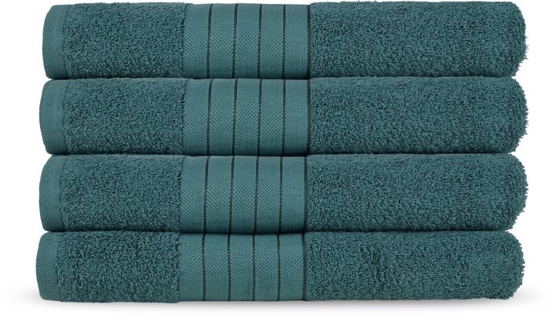 good morning Handtücher "Uni" Baumwolle, Walkfrottee, Bordüre, 500 GSM, Einfarbig, ohne Aufhängung von Good Morning