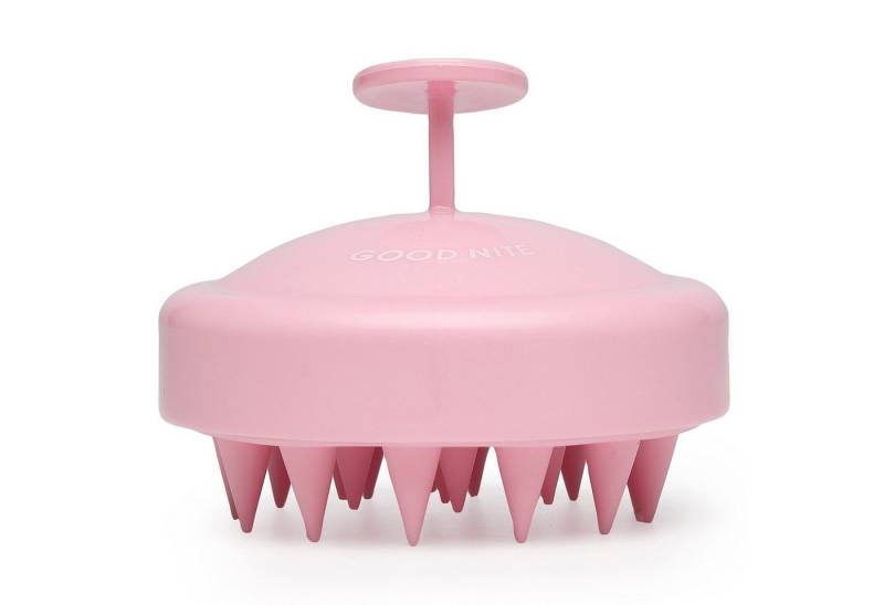 Good Nite Massagebürste Kopfmassage Shampoo Bürste Kopfhaut Silikon Haarbürste rosa, 3-tlg. von Good Nite