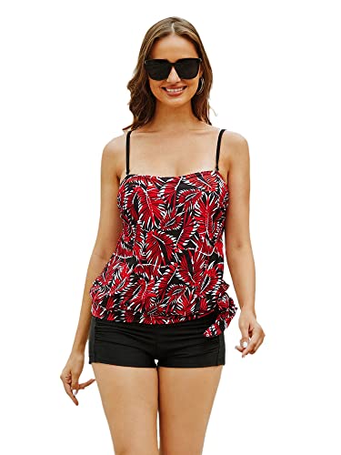 Good Times Tankini Set Badeanzug Bikini Push Up Bademode Strandkleidung Swimsuit von Good Times