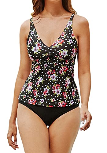 Good Times Tankini Set Badeanzug Bikini Push Up Zweiteiliger Bademode Strandkleidung Swimsuit von Good Times