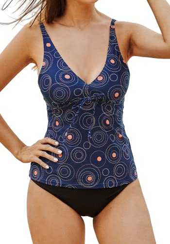 Good Times Tankini Zweiteiliges Set Badeanzug Bikini Push Up Bademode Strandkleidung Swimsuit von Good Times