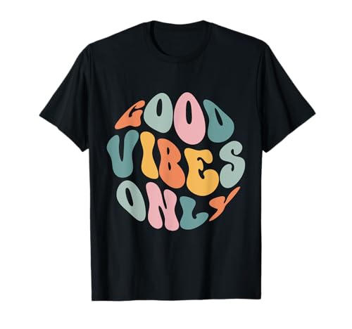 Good Vibes Only T-Shirt Damen Schwarz S Good Vibes Only T-Shirt Damen Schwarz S von Good Vibes Only Spruch