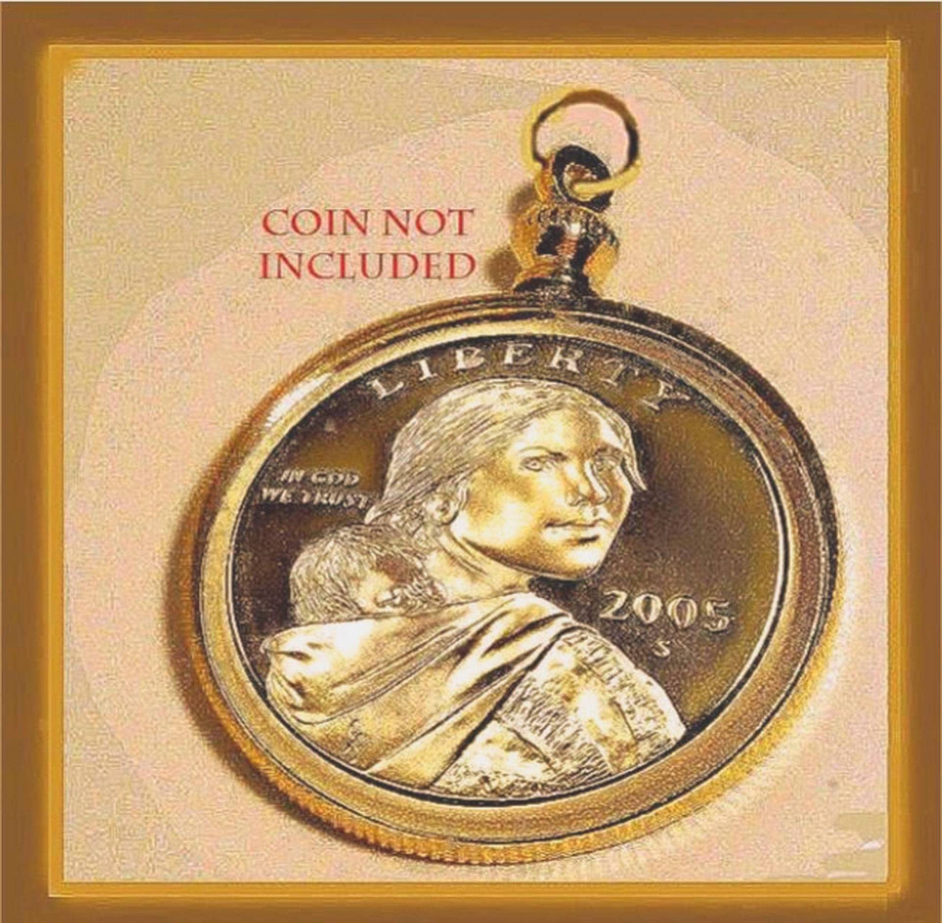Goldmünze Lünette Für Kleine Präsidentendollars, Sacajaweadollars, Susan B Antony Nur Diese Münzen Fügen Kette Und Sie Haben Halskette von GoodCentsJewelry
