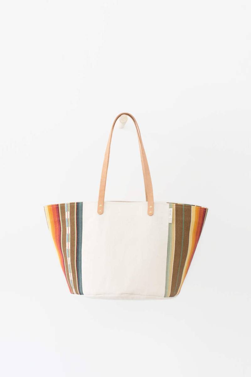 Natürliche Tragetasche Eimer Orange + Braun von GoodCompanyWares