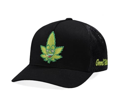 GoodHats Weed Guy Black Trucker Edition Snapback Cap GoodHats Weed Guy Black Trucker Edition Snapback Cap von GoodHats