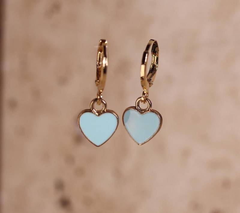 Goodloverz Babyblue Hearts Ohrringe Goodloverz Babyblue Hearts Ohrringe von GoodLoverz