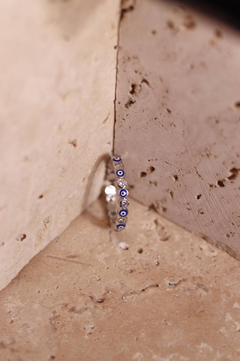 Goodloverz Positive Eye Ring Klassisch Silber Goodloverz Positive Eye Ring Klassisch Silber von GoodLoverz