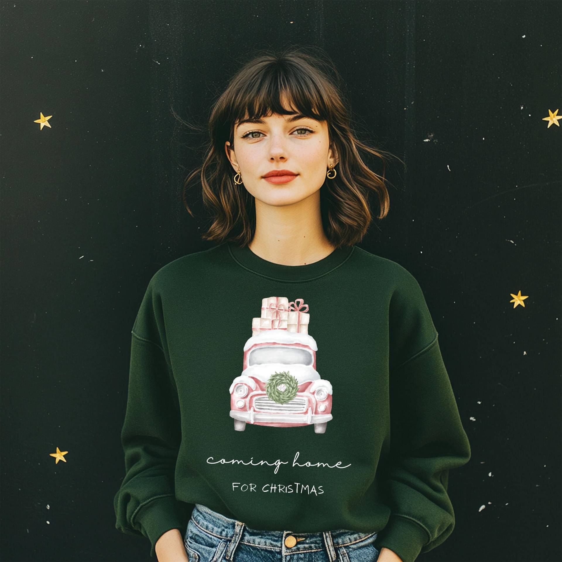Coming Home For Christmas Sweatshirt, Weihnachtspullover Unisex, Kuscheliger Xmas Sweater, Winter Outfit, Geschenk Weihnachten Coming Home For Christmas Sweatshirt, Weihnachtspullover Unisex, Kuscheliger Xmas Sweater, Winter Outfit, Geschenk Weihnachten von GoodMoodIndustries