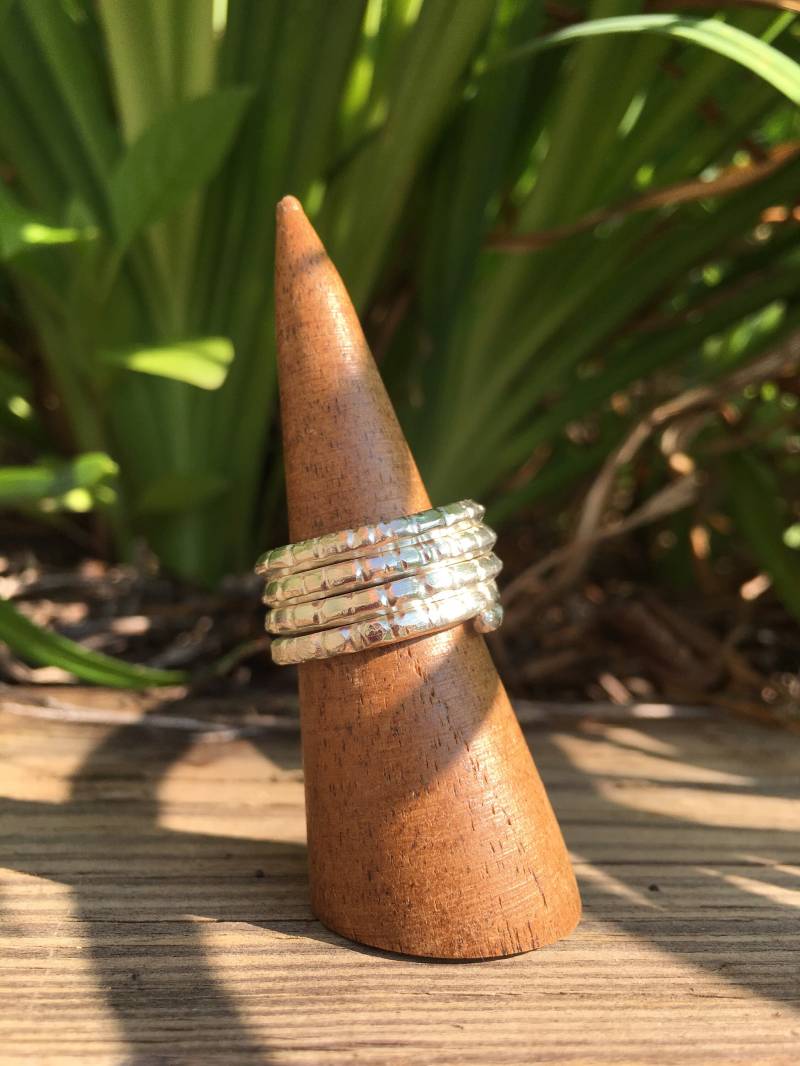 Silber Boho Statement Ring Aus Äthiopien von GoodSurplus