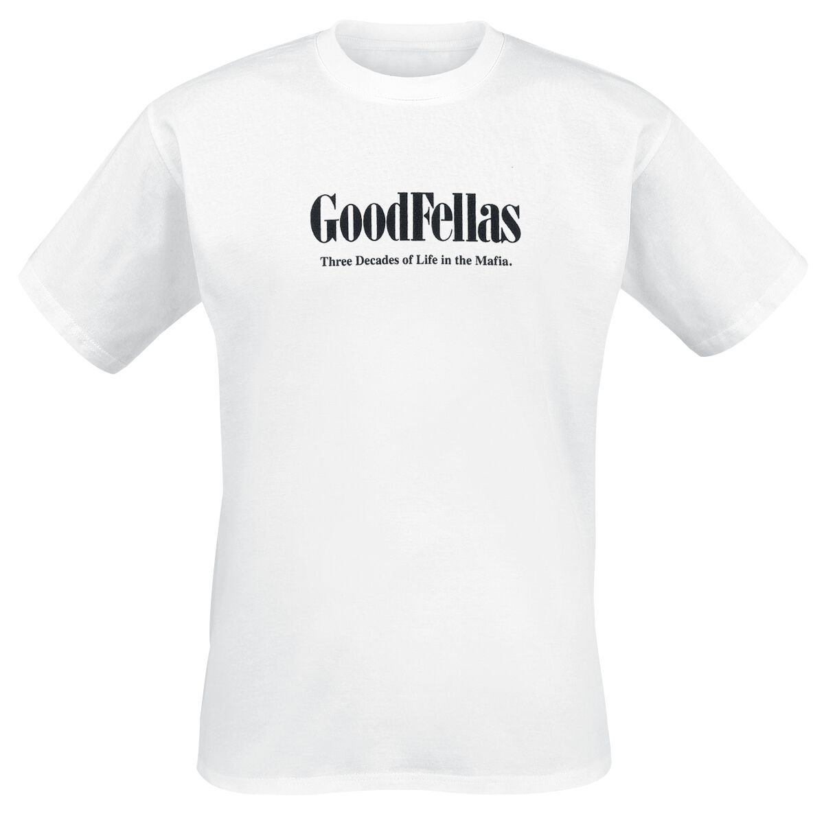 Goodfellas T-Shirt - The Last Three Decades - S bis XXL - für Männer - Größe S - weiß - Lizenzierter Fanartikel Goodfellas T-Shirt - The Last Three Decades - S bis XXL - für Männer - Größe S - weiß - Lizenzierter Fanartikel von Goodfellas