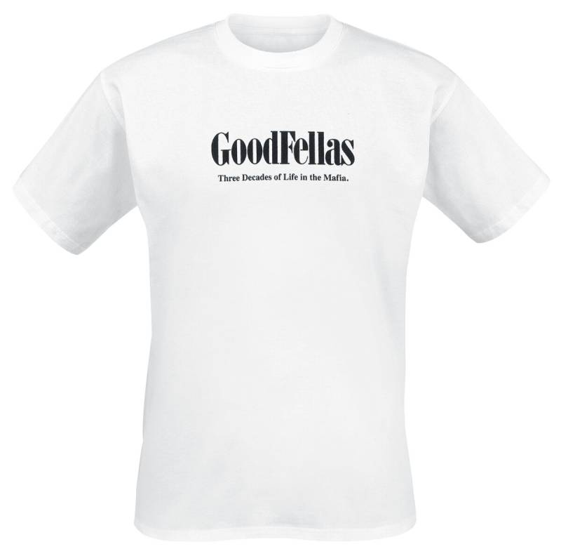 Goodfellas The Last Three Decades T-Shirt weiß in L von Goodfellas