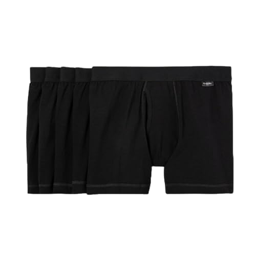 Goodfellow & Co Gewebte Boxershorts für Herren, 4er-Pack, Schwarz, Medium von Goodfellow & Co