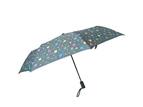Goods4good Regenschirm mit Farbwechsel, gepunktet, automatisch, Damen, Herren, Grün, Durchmesser 107 cm, grün, Läufer von Goodforgoods