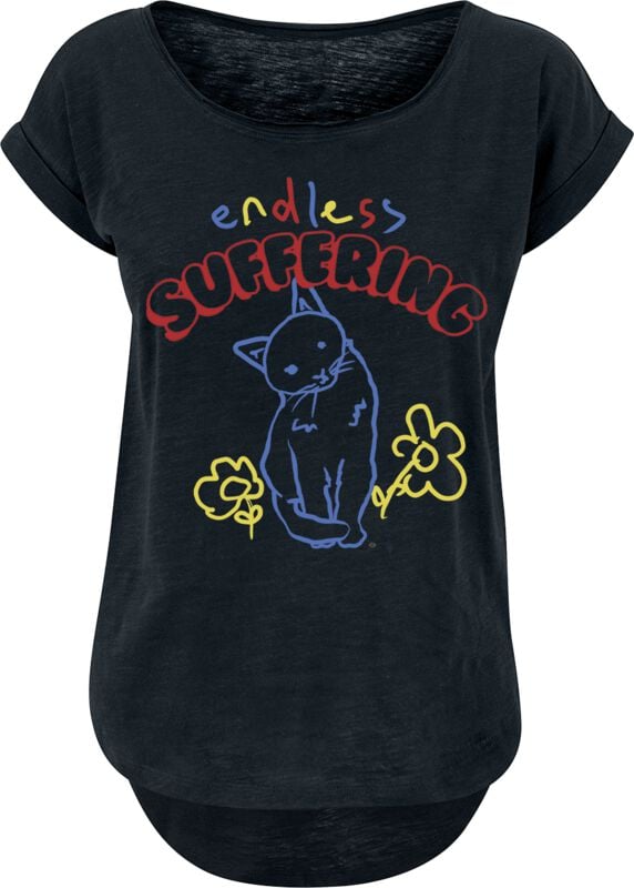 Goodie Two Sleeves Endless Suffering T-Shirt schwarz in XL von Goodie Two Sleeves