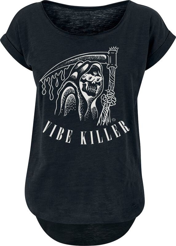 Goodie Two Sleeves Vibe Killer T-Shirt schwarz in M von Goodie Two Sleeves