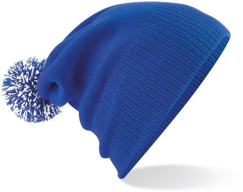 Goodman Design Bommelmütze Strickmütze Beanie Pompon Mütze Pudelmütze Duales Design – mit Umschlag oder als Slouch-Beanie von Goodman Design