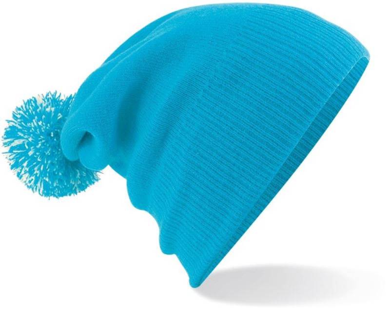 Goodman Design Bommelmütze Strickmütze Beanie Pompon Mütze Pudelmütze Duales Design – mit Umschlag oder als Slouch-Beanie von Goodman Design