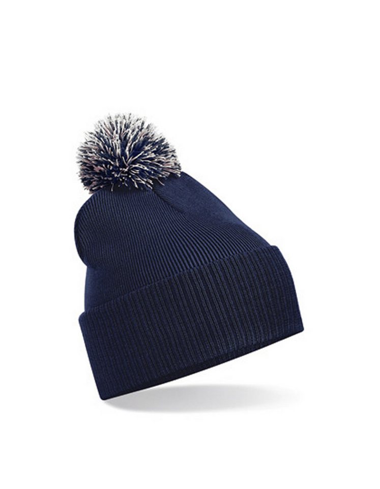 Goodman Design Bommelmütze Strickmütze Beanie Pompon Mütze Pudelmütze Duales Design – mit Umschlag oder als Slouch-Beanie von Goodman Design