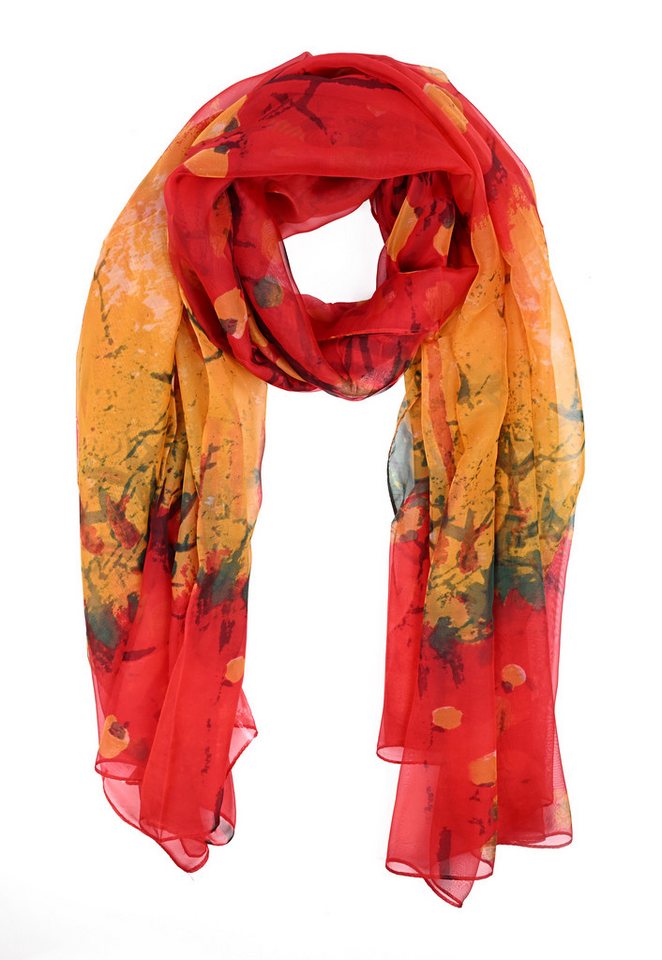 Goodman Design Chiffontuch Damen Sommerschal aus Seide und Viskose, Ein Accessoire, das sowohl modisch als auch funktional überzeugt. von Goodman Design