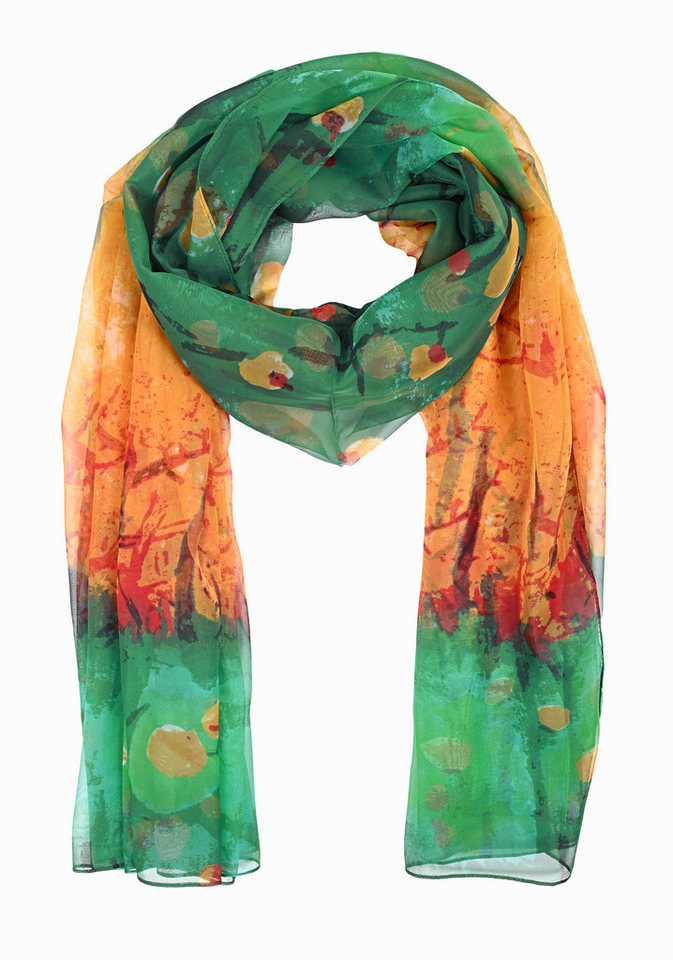 Goodman Design Chiffontuch Damen Sommerschal mit 30% Seide, Sehr hochwertige Verarbeitung für lange Haltbarkeit von Goodman Design