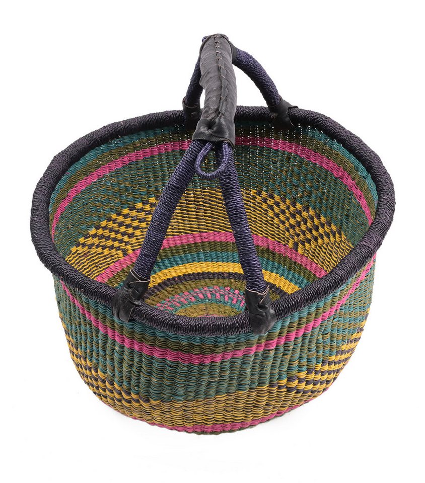 Goodman Design Einkaufsshopper Bolga Einkaufskorb – Handgefertigtes Unikat aus Ghana, Leicht und dennoch stabil – perfekt für den täglichen Gebrauch Goodman Design Einkaufsshopper Bolga Einkaufskorb – Handgefertigtes Unikat aus Ghana, Leicht und dennoch stabil – perfekt für den täglichen Gebrauch von Goodman Design