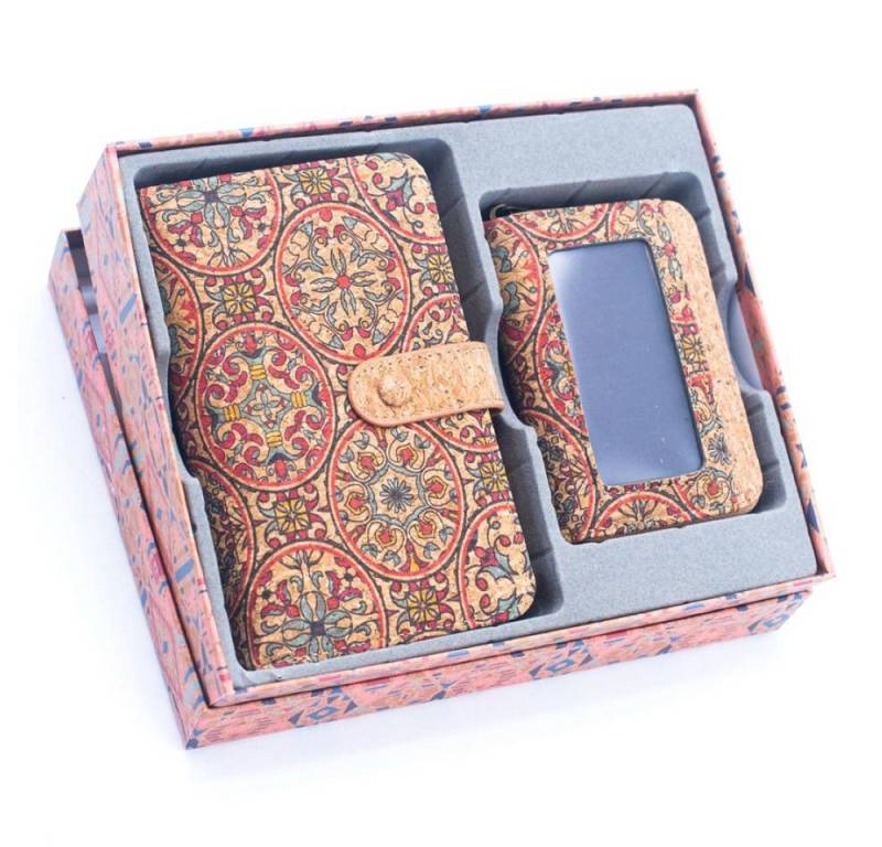 Goodman Design Geldbörse 2 in 1 Set – Große Geldbörse und kompakte Kartenetui aus Naturkork, hochwertige Verarbeitung von Goodman Design